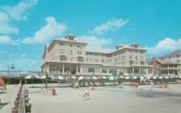 Ocean City Maryland, Commander Hotel Beach Front Lodging, C1960s Vintage Postcard - Ocean City