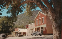 Genoa Nevada, 1st White Settlement In NV By Mormons, Street Scene, Auto Truck C1940s Vintage Postcard - Other & Unclassified