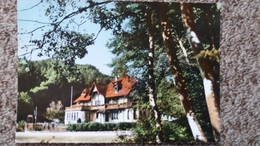 CPSM MURBACH BUHL HT RHIN HOTEL ST BARNABE LOGIS DE FRANCE GOLF MINIATURE 1961  TIMBRE ENLEVE - Murbach