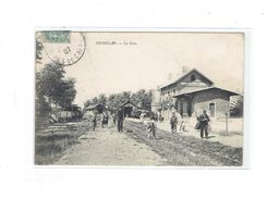 CPA DPT 62 - CROISILLES - LA GARE - Croisilles