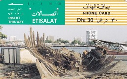 United Arab Emirates, AE-ETI-TAM-0065, Remains Of Dhow - Emirati Arabi Uniti