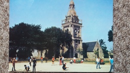 CPM PETANQUE JEUX DE BOULES LAMPAUL PLOUDALMEZEAU EGLISE PAROISSIALE CLOCHER  ED JOS - Petanca