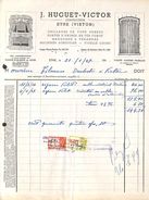 Ethe Virton - J. Huguet-Victor - Constructeur Grillages Fer Forgé,... 1949, Timbres  (illustrée) - 1900 – 1949