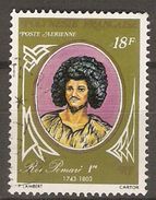 POLYNESIE  Française    -   Aéro  -   1976 .  Y&T N° 106 Oblitéré .    Roi Pomaré 1er - Usados