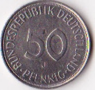 R.F.A. Pièce De 50 Pfennig 1972 ( Bundesrepublick Deutschland)) - 50 Pfennig