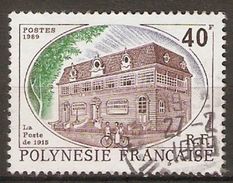 POLYNESIE  Française    -  1988 .  Y&T N° 323 Oblitéré .  La Poste De 1915. - Gebraucht