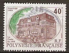 POLYNESIE  Française    -  1988 .  Y&T N° 323 Oblitéré .  La Poste De 1915. - Gebraucht