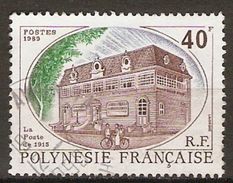 POLYNESIE  Française    -  1988 .  Y&T N° 323 Oblitéré .  La Poste De 1915. - Usati