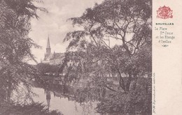 36 - Bruxelles-La Place Ste Croix Et Les Etangs D'Ixelles - < 1905 ! - Elsene - Ixelles