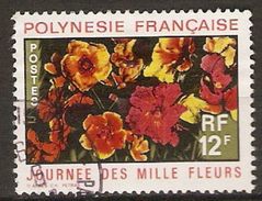 POLYNESIE  Française    -  1971 .  Y&T N° 84  Oblitéré .  Journée Des Mille Fleurs - Oblitérés