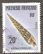 POLYNESIE  Française    -  1979 .  Y&T N° 142 Oblitéré .    Coquillage - Gebraucht