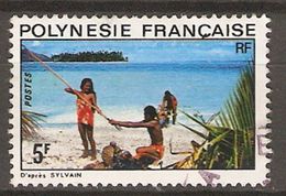 POLYNESIE  Française    -  1974 .  Y&T N° 98 Oblitéré . - Oblitérés