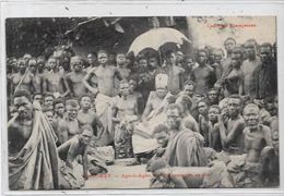 CPA Dahomey Le Roi Ago Li Agbo Non Circulé - Dahomey