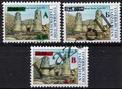 Tajikistan 2001. Surcharge On Stamp No19. Hissar Fortress. MNH - Tadschikistan