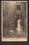 Delcampe - CPA 07 - ANNONAY - Rue Des Jardins - TB PLAN Petite Rue CENTRE Vieille Ville - Annonay