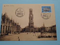 ARBEIDERS - FILATELISTEN BRUGGE 13-12-69 ( Zie Foto's ) Grand'Place ! - 1961-1970