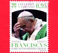 VATICANO - Usato - 2016 - Pontificato Di Papa Francesco - MMXVI - IVBILAEVM MISERICORDIAE - 0,95 - Used Stamps