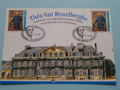 Théo Van RYSSELBERGHE - 1996 ( Zie Foto's ) Brussel / Luxembourg ! - 1991-2000