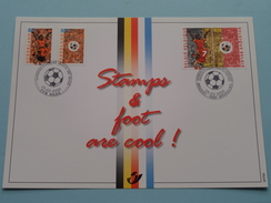STAMPS & FOOT Are COOL Nederland/België - 2000 ( Zie Foto's ) Brussel / Den Haag ! - 1991-2000