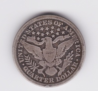 1/4 Dollar 1897  Barber TB - 1892-1916: Barber