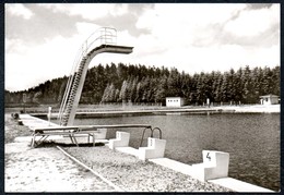 A3389 - Marienberg - Sommerbad Schwimmbad Freibad Sprungturm - Hoffmann - Marienberg