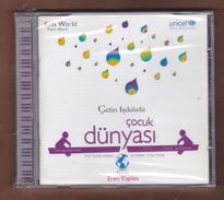 AC -  CETIN ISIKOZLU COCUK DUNYASI FROM TURKISH CHILDREN TO CHILDREN OF THE WORLD BRAND NEW TURKISH MUSIC CD - Wereldmuziek