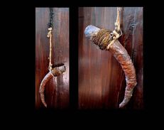 Delcampe - Superbe Vieux Grigri De Chef  Kirdi Makassar Cameroun / Very Great Chief Old Necklace Kirdi Makassar - Arte Africano