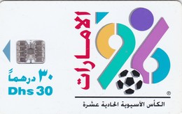 United Arab Emirates, AE-ETI-CHP-0023A, 11th Asian Cup (C/N "9647"), 2 Scans. - Emirati Arabi Uniti