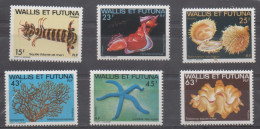 WALLIS Et FUTUNA - Faune Marine Du Pacifique-Sud : Squille Mante De Mer, Hexabranchus Sanguineus, Spondylus Barbatus, - Unused Stamps