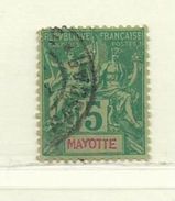 MAYOTTE ( FRMAY - 24 )  1892  N° YVERT ET TELLIER   N° 4 - Oblitérés