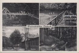 D-21789 Wingst - Höftgrube - Waldschlößchen Dobrock - Schwimmbad (50er Jahre) - Cuxhaven