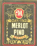 1531 - Tchécoslovaquie - Merlot Pino - N U Korçe - Cikësia I Morava - Red Wines