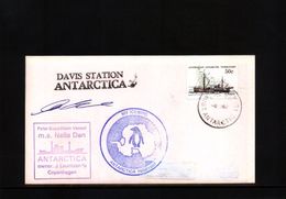 Australian Antarctic Territory Interesting Ship Letter - Briefe U. Dokumente