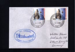 Australian Antarctic Territory 1988 Interesting Ship Letter - Brieven En Documenten