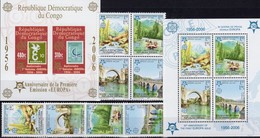 CEPT 2006 CONGO Block 250 B+Bosnien-Mostar 339/2,VB,Block 13A ** 40€ Blocs Stamps On Stamp Map Sheets S/s Bf EUROPE - Andere & Zonder Classificatie