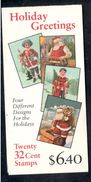 UnitedStates1995:CHRISTMAS Booklet  Never Used And Complete Panes - 1981-...