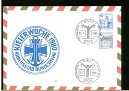 GERMANY - BUNDESWEHR - KIEL 1980 - Sobres Privados - Nuevos