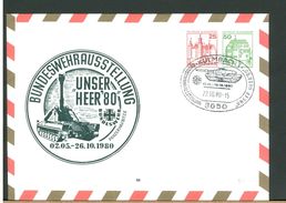 GERMANY - BUNDESWEHR - KULMBACH - PANZER - CARRO ARMATO - Privé Briefomslagen - Ongebruikt