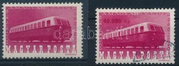 ** 1946 Vasútjubileum 40.000 Ap Kifogástalan Postatiszta Bélyeg értékszám Nélkül. Ritka Tévnyomat, Az Egyik Legismertebb - Altri & Non Classificati