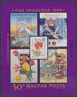 ** 1989 Pro Philatelia Bélyegkincstár Blokk (10.000) - Autres & Non Classés