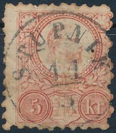 O 1871 Réznyomat 5kr Centrált 'STUPNIK' (Gudlin 400 P) - Other & Unclassified