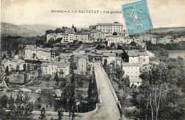 CPA - La SALVETAT (34) - Aspect De L'entrée Du Bourg Et Du Pont Dans Les Années 30 - La Salvetat