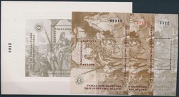 ** 1998/4 Mátyás Király 3 Klf Emlékív + Kartonnyomat (10.500) - Autres & Non Classés