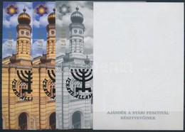 ** 1998/22 Izrael Állam 50 éves 4 Db-os Emlékív Garnitúra Azonos Sorszámmal (45.000) - Other & Unclassified