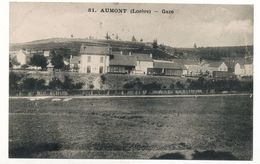 AUMONT AUBRAC  --LA GARE AVEC TRAIN - Aumont Aubrac
