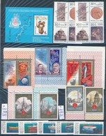 ** Szovjetunió 14 Sor, 7 Bélyeg és 9 Blokk Ill. Kisív 3 Berakólapon / USSR 14 Sets, 7 Stamps, 9 Blocks Or Minisheets - Autres & Non Classés