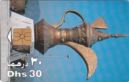 United Arab Emirates, AE-ETI-CHP-0030, Coffee Pot Monument (C/N "9701"), 2 Scans. - Emirati Arabi Uniti