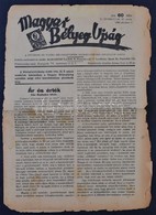 A Magyar Bélyeg Újság 1944 évi 8 Száma + 1 Db Bélyeggyűjtő 1939, 1 Db Bélyegbarátok 1945 és 1 Db Bélyeghírek 1946 - Other & Unclassified