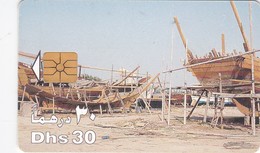 United Arab Emirates, AE-ETI-CHP-0038, Dhow Construction (C/N "9711"), 2 Scans. - Emirati Arabi Uniti