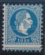 (*) 1867 10kr Látványosan Képbe Fogazva. Certificate: Babor - Autres & Non Classés